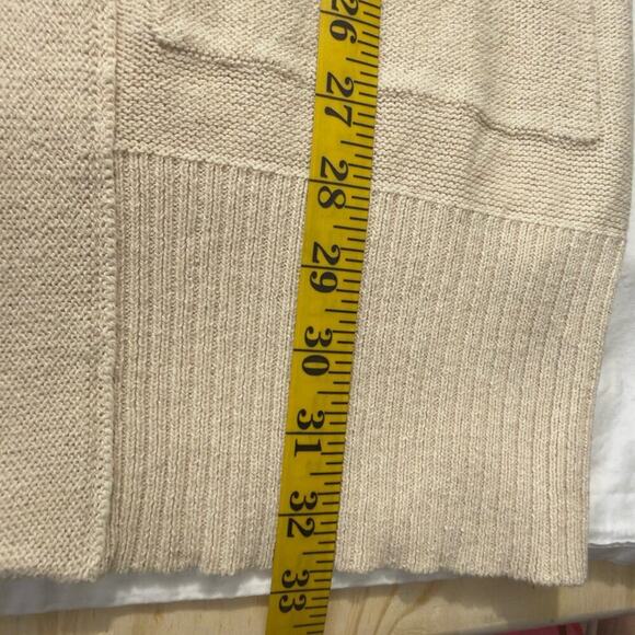 Free People We The Free Desert Knit Blazer Oversized Women Beige Size M - Picture 13 of 16